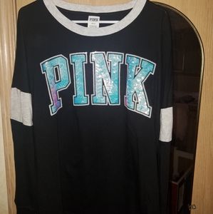 Victoria's Secret PINK Bling Crewneck